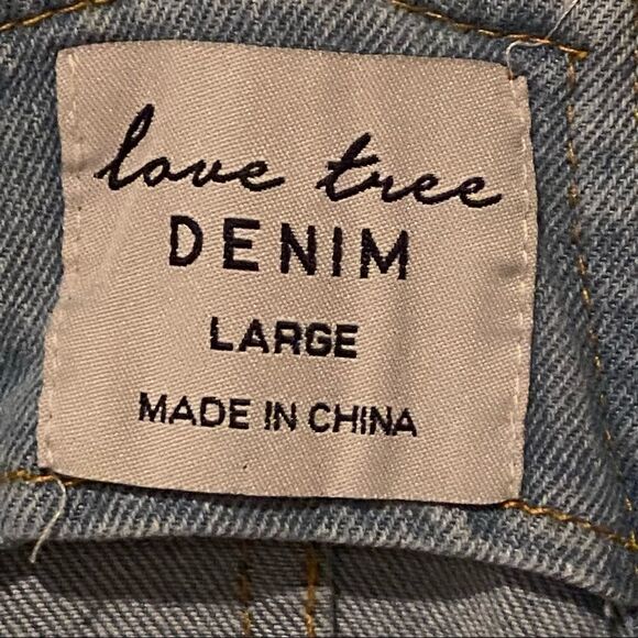 Love Tree Denim Overalls - Picture 6 of 12